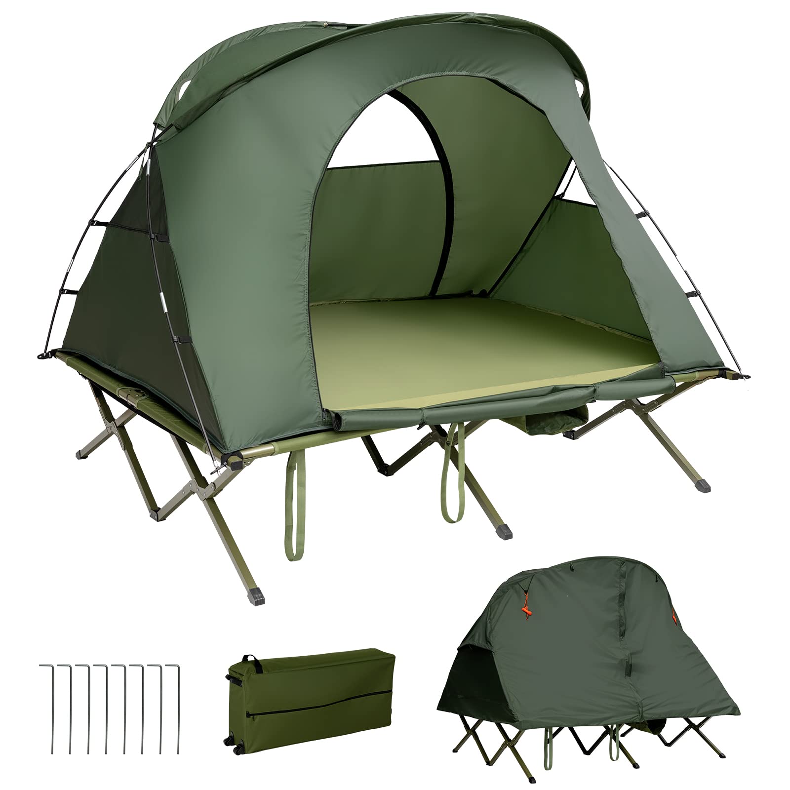 4-in-1 Folding Tent - Tangkula